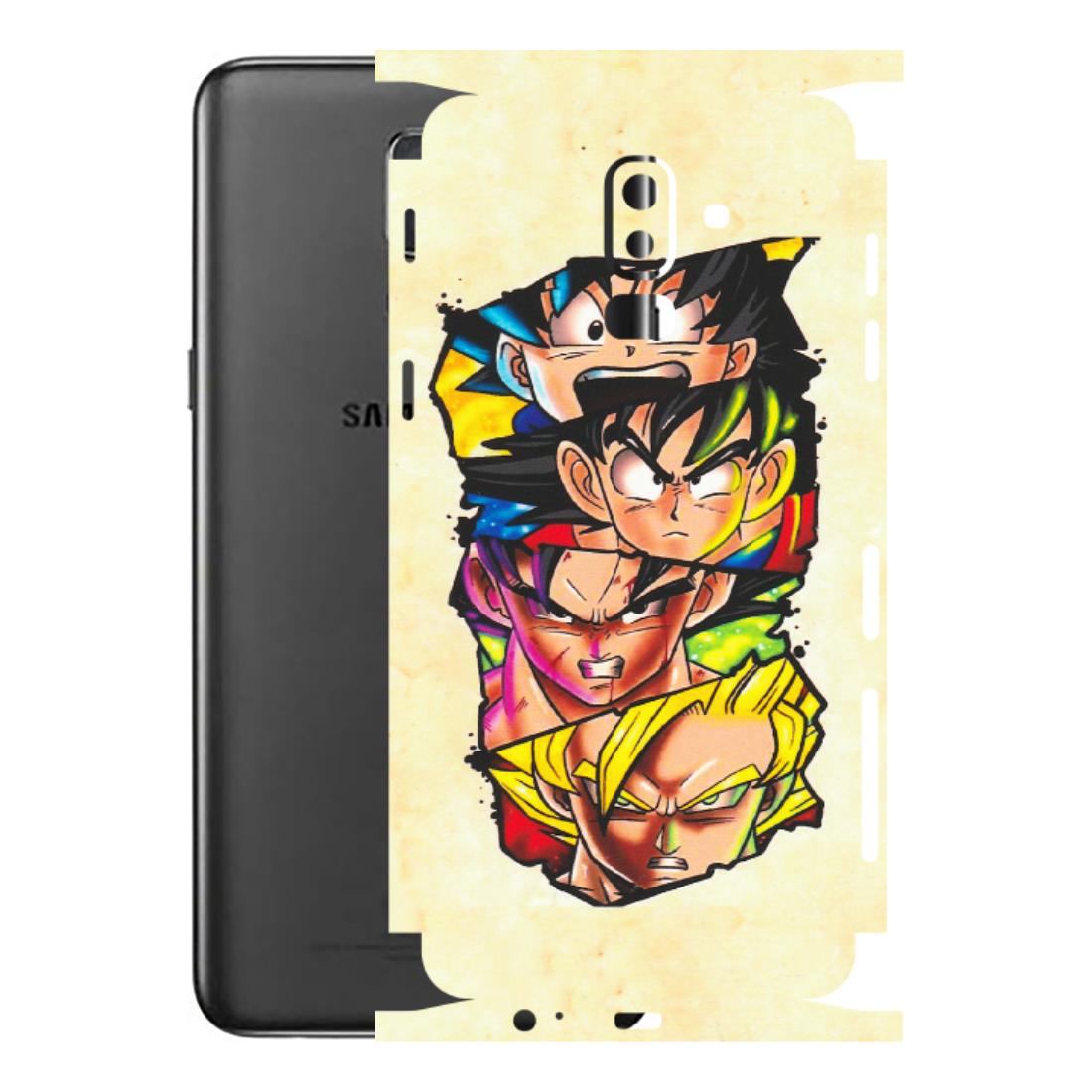 Samsung M/F/Note/Flip and C Phone Skins (All Models) - Angry Multi Anime - Matte Finish (M-113) Samsung Galaxy J8 2018