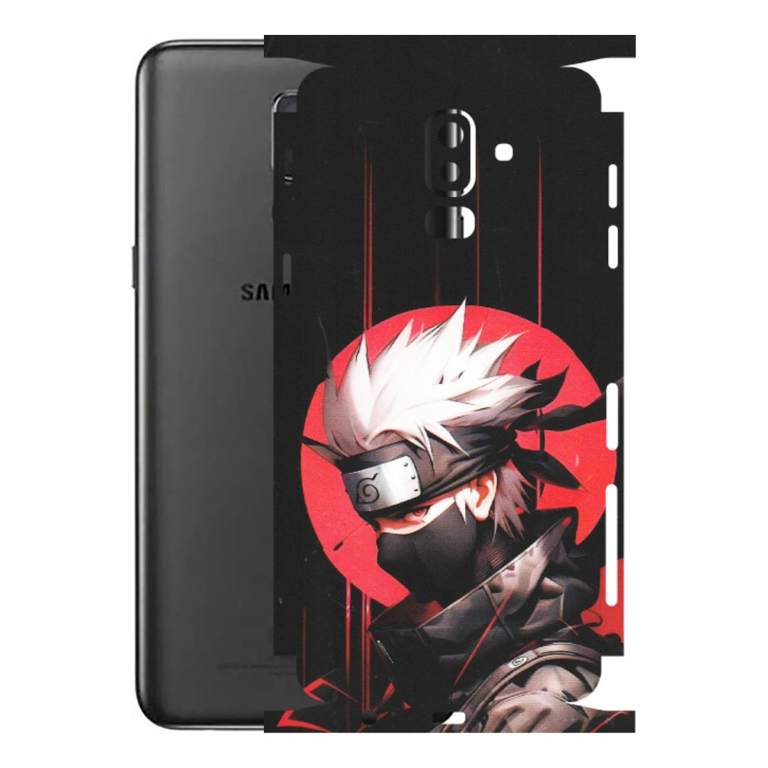 Samsung M/F/Note/Flip and C Phone Skins (All Models) - Naruto Anime Blood - Matte Finish (M-170) Samsung Galaxy J8 2018
