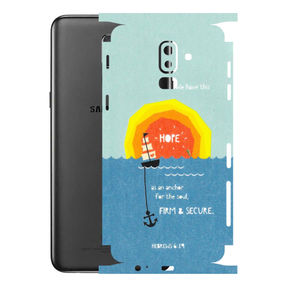 Samsung M/F/Note/Flip and C Phone Skins (All Models) - A Beautiful Sunset of Hope - Matte Finish (M-75) Samsung Galaxy J8 2018