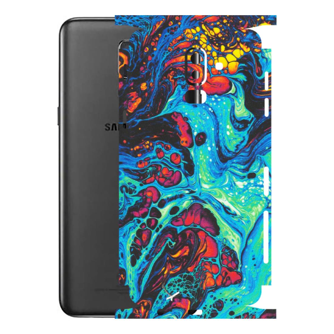 Samsung M/F/Note/Flip and C Phone Skins (All Models) - Majestic Galactic Marbel - Matte Finish (M-85) Samsung Galaxy J8 2018