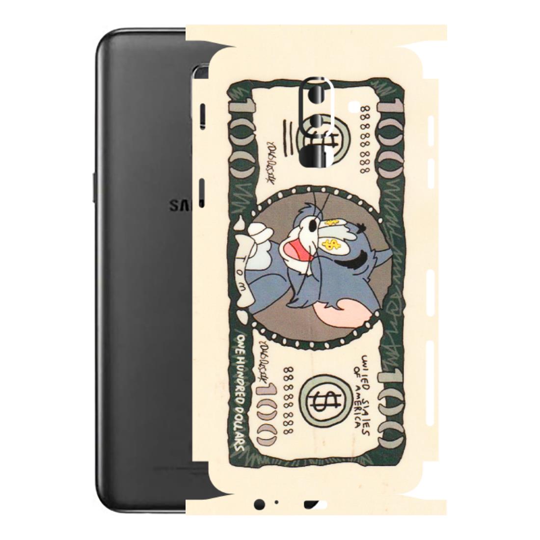 Samsung M/F/Note/Flip and C Phone Skins (All Models) - One Hundred Dollar Tom - Transparent Finish (T-16) Samsung Galaxy J8 2018