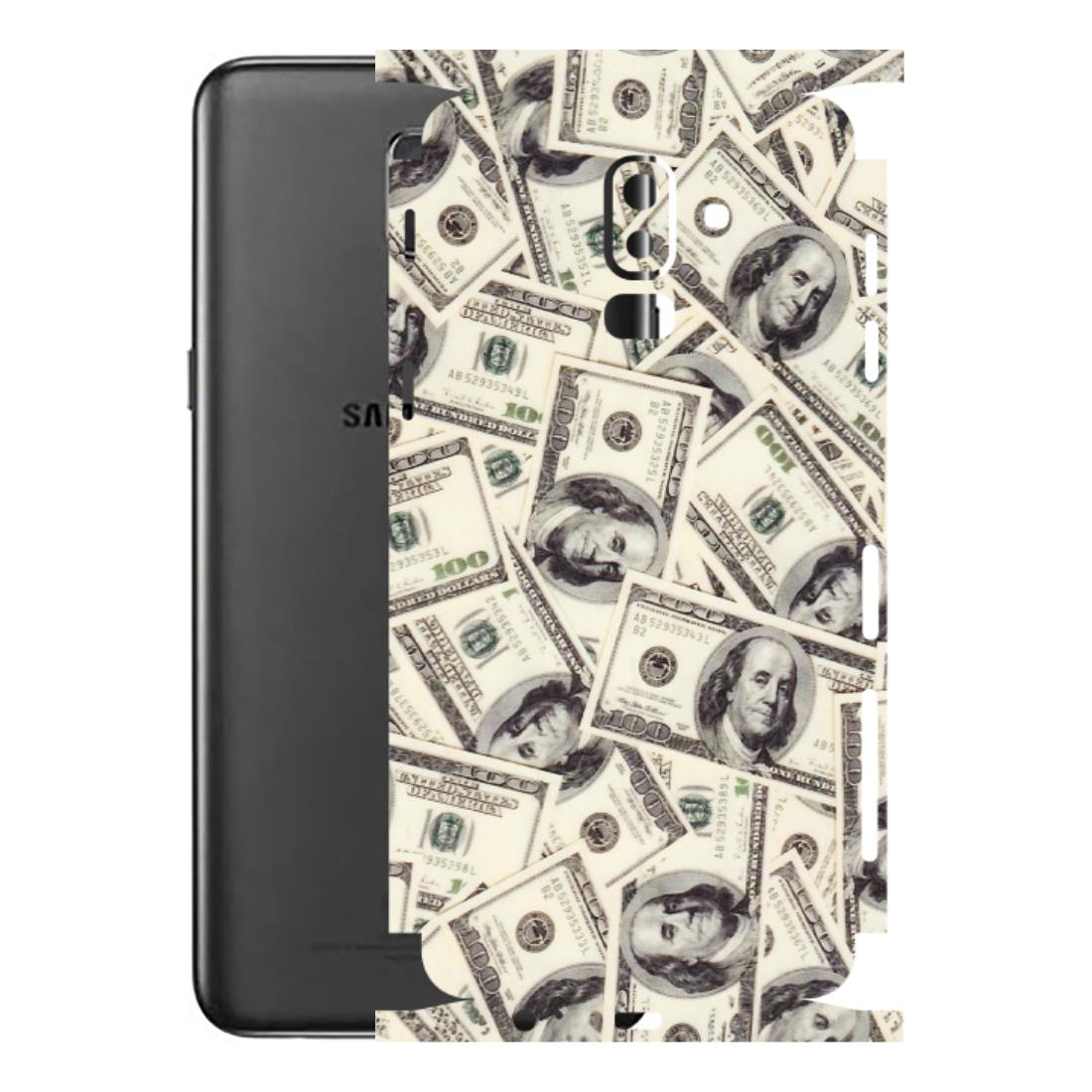 Samsung M/F/Note/Flip and C Phone Skins (All Models) - Dollar Lover - Transparent Finish (T-17) Samsung Galaxy J8 2018