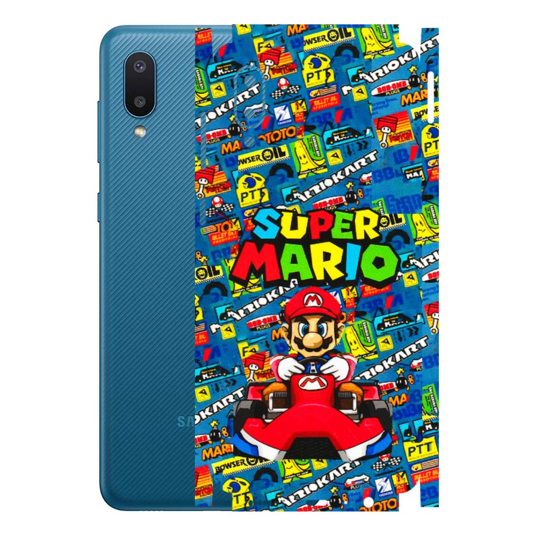 Samsung M/F/Note/Flip and C Phone Skins (All Models) - Super Mario Kart - 3D Embossed Finish (L-140) Samsung Galaxy M02