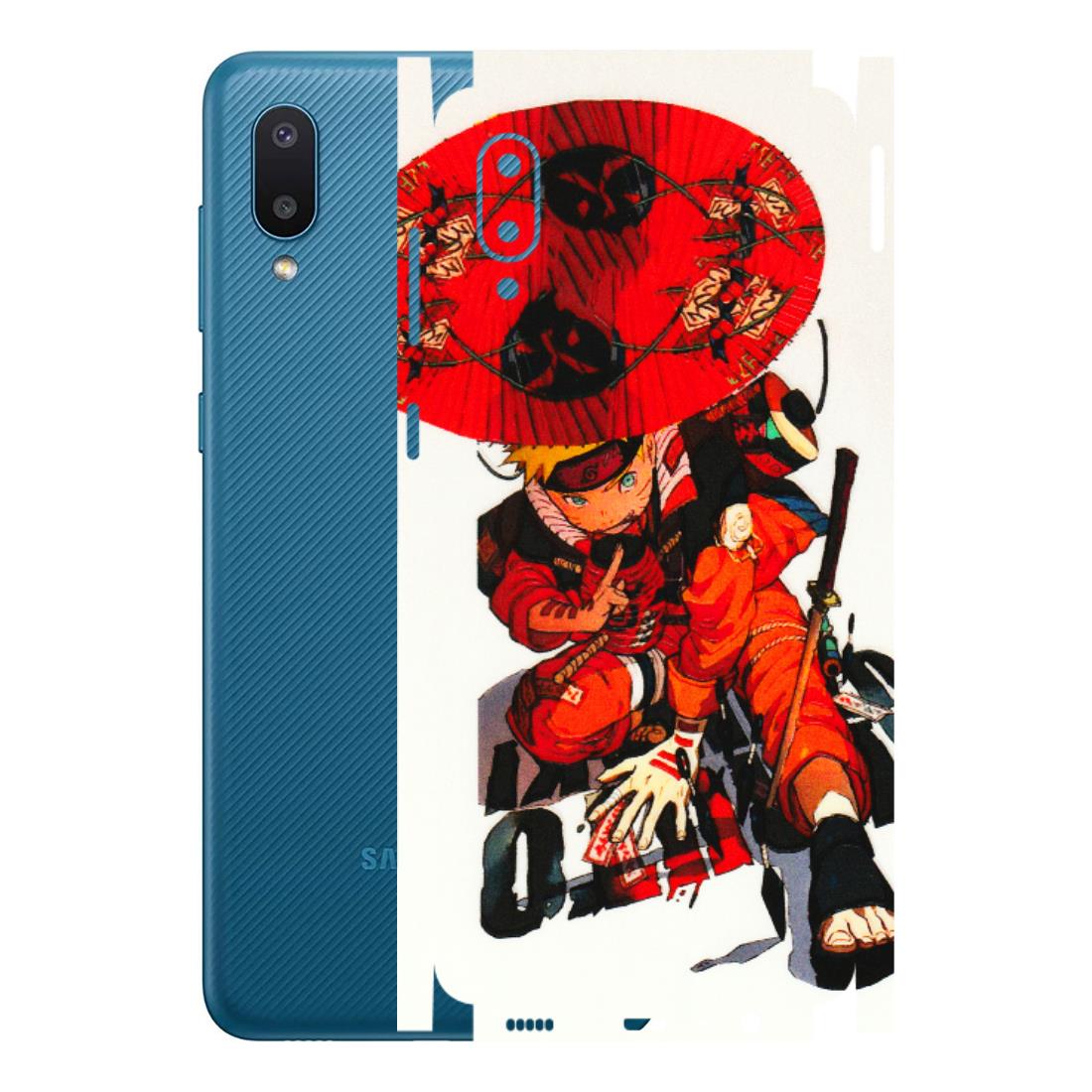 Samsung M/F/Note/Flip and C Phone Skins (All Models) - Naruto - 3D Embossed Finish (L-208) Samsung Galaxy M02