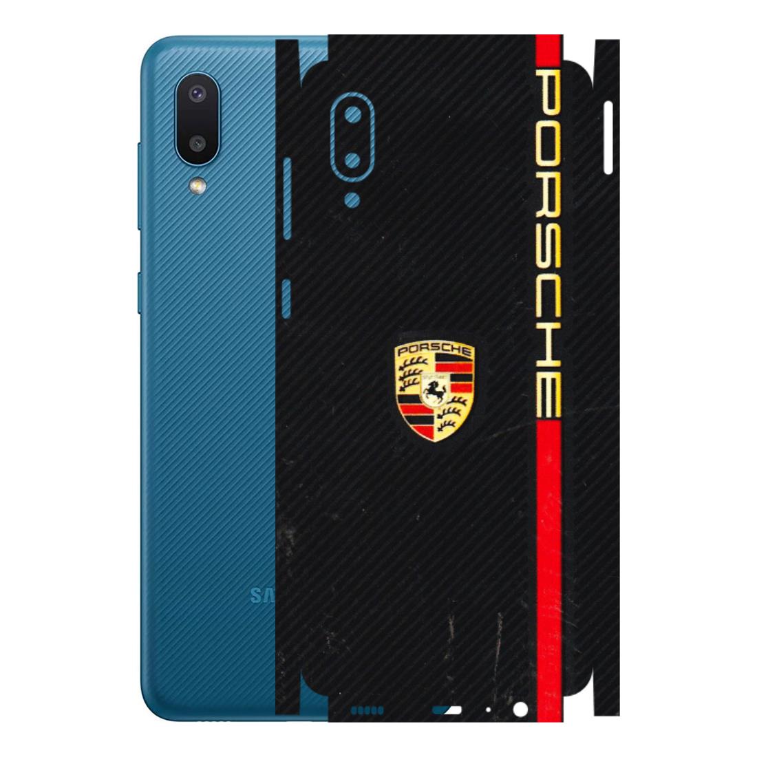 Samsung M/F/Note/Flip and C Phone Skins (All Models) - Premium Porsche - 3D Embossed Finish (L-225) Samsung Galaxy M02