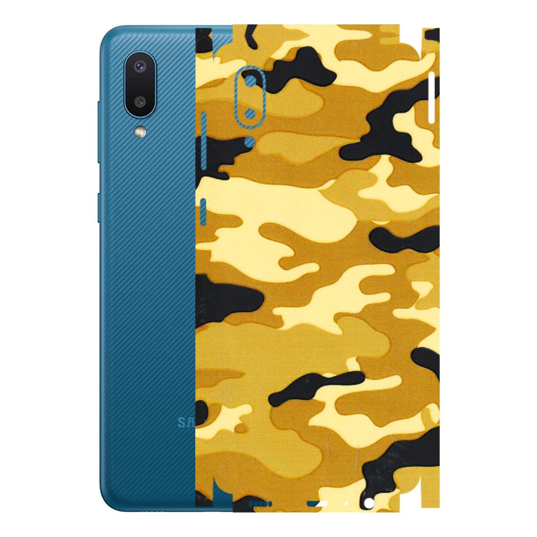 Samsung M/F/Note/Flip and C Phone Skins (All Models) - Indian Camo - 3D Embossed Finish (L-228) Samsung Galaxy M02