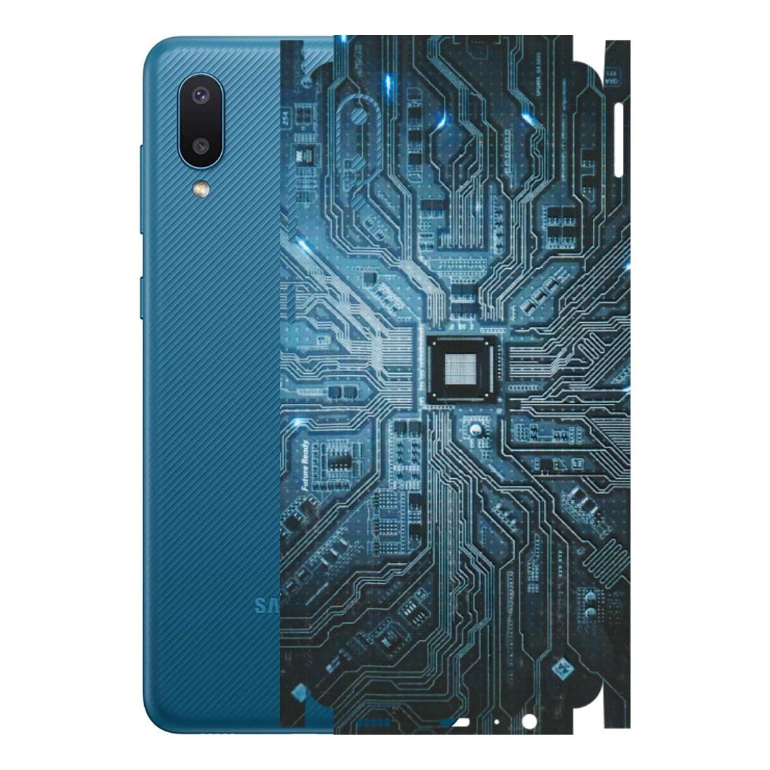Samsung M/F/Note/Flip and C Phone Skins (All Models) - Original Circuit - 3D Embossed Finish (L-267) Samsung Galaxy M02