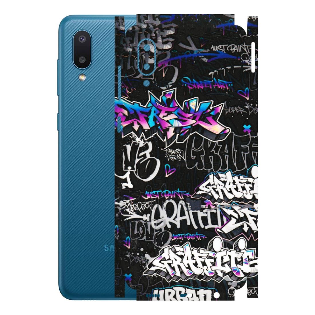 Samsung M/F/Note/Flip and C Phone Skins (All Models) - Graffiti Killer - 3D Embossed Finish (L-274) Samsung Galaxy M02
