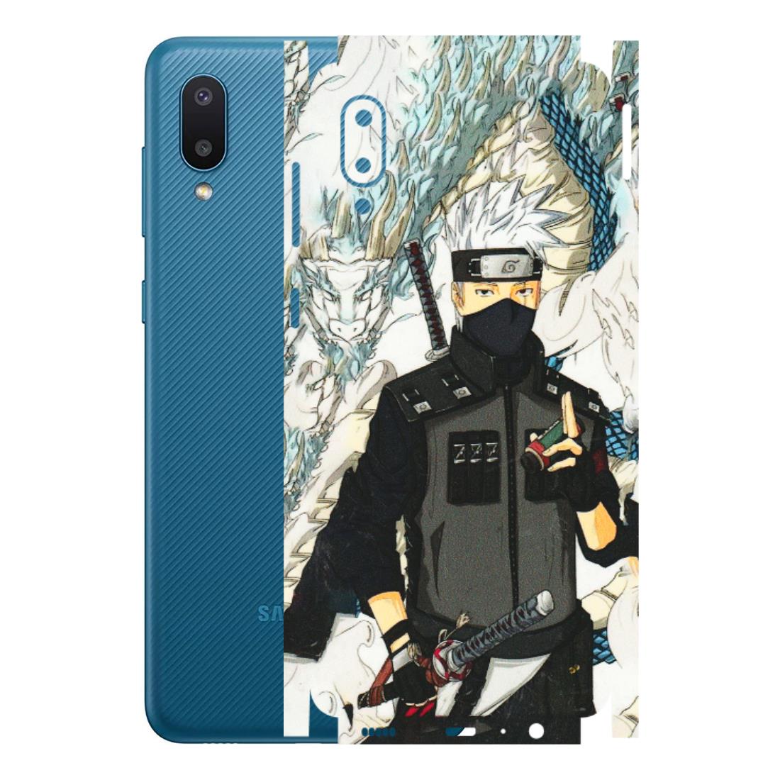 Samsung M/F/Note/Flip and C Phone Skins (All Models) - Kakashi Hatake Naruto Anime - 3D Embossed Finish (L-46) Samsung Galaxy M02
