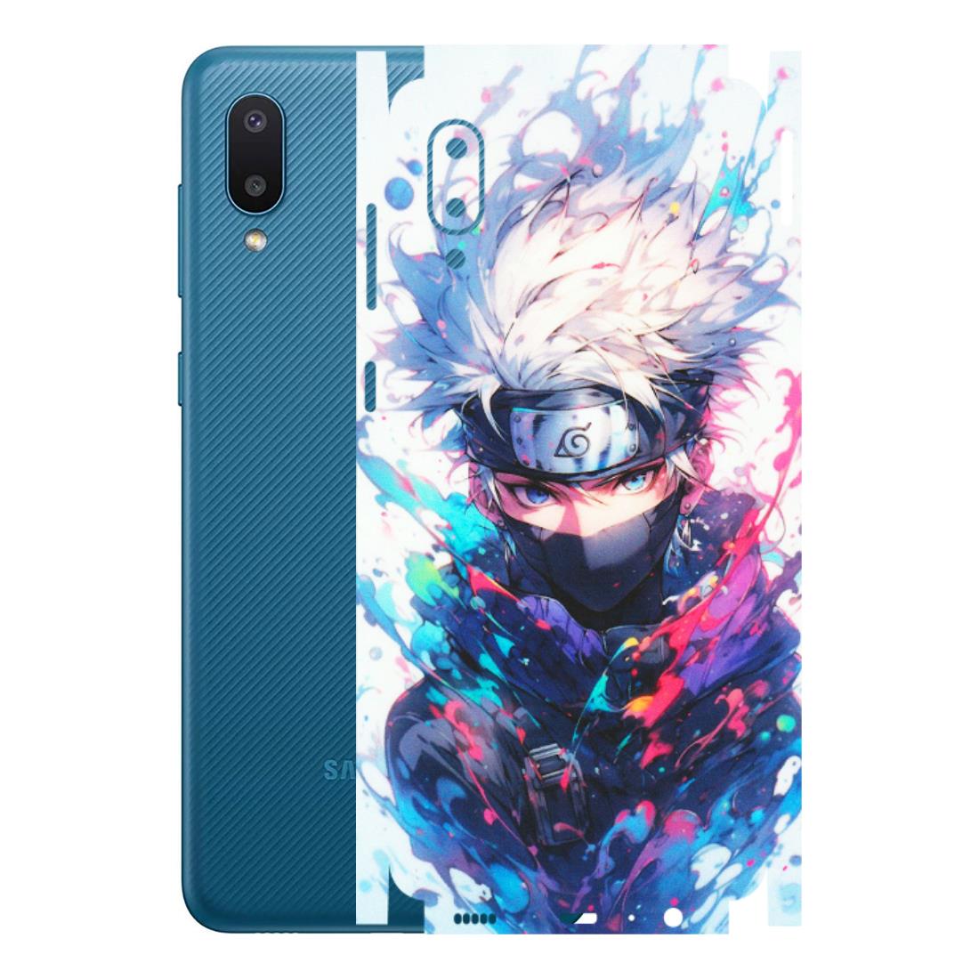 Samsung M/F/Note/Flip and C Phone Skins (All Models) - Naruto Face Mask - Matte Finish (M-03) Samsung Galaxy M02