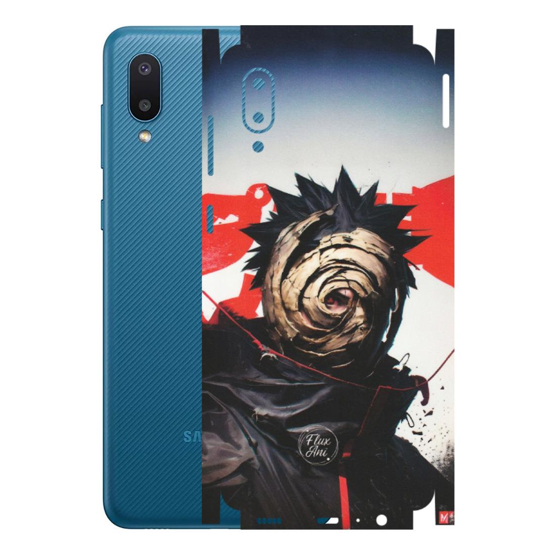 Samsung M/F/Note/Flip and C Phone Skins (All Models) - Obito Uchiha Cool Anime - Matte Finish (M-134) Samsung Galaxy M02