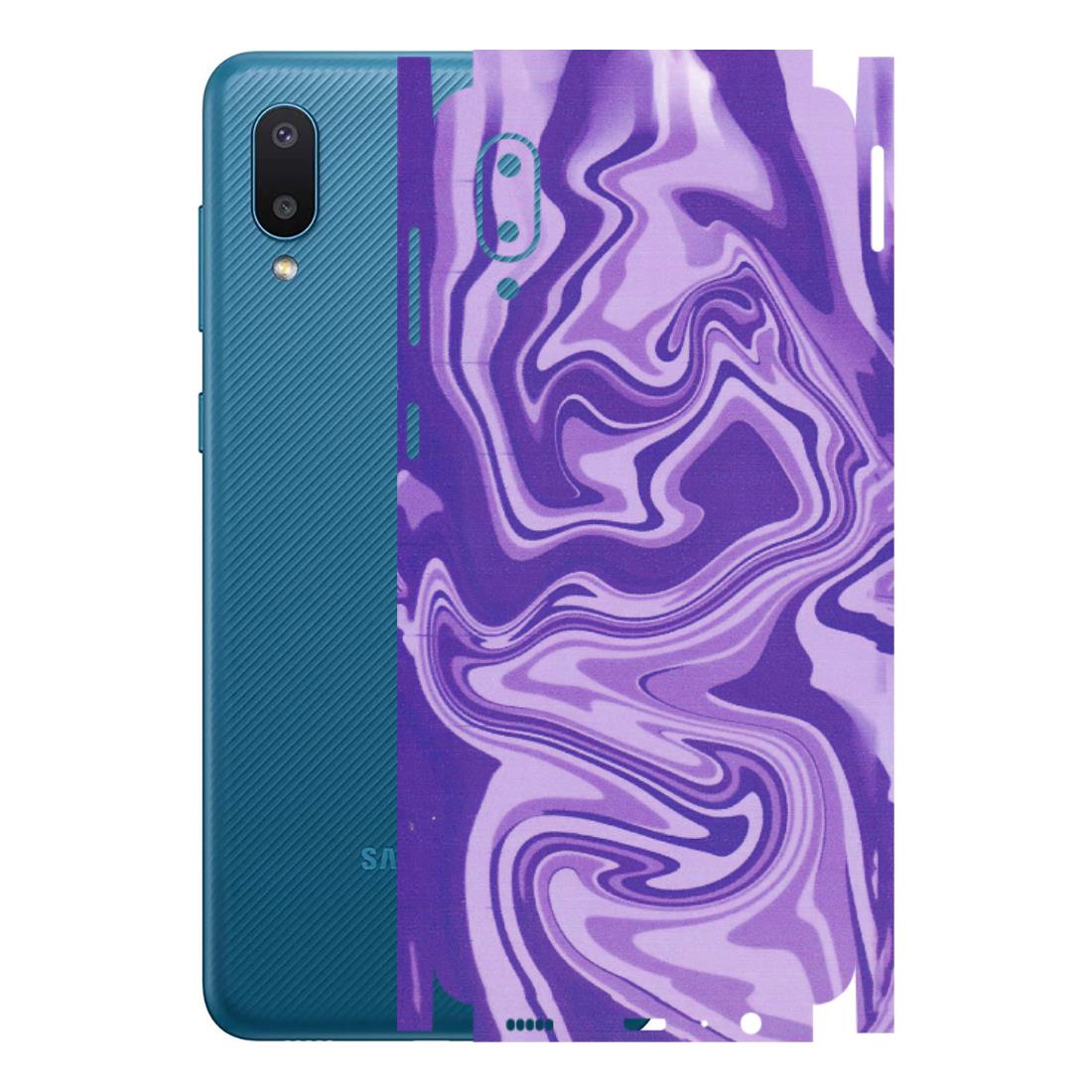 Samsung M/F/Note/Flip and C Phone Skins (All Models) - Hazy Purple Nights - Matte Finish (M-14) Samsung Galaxy M02