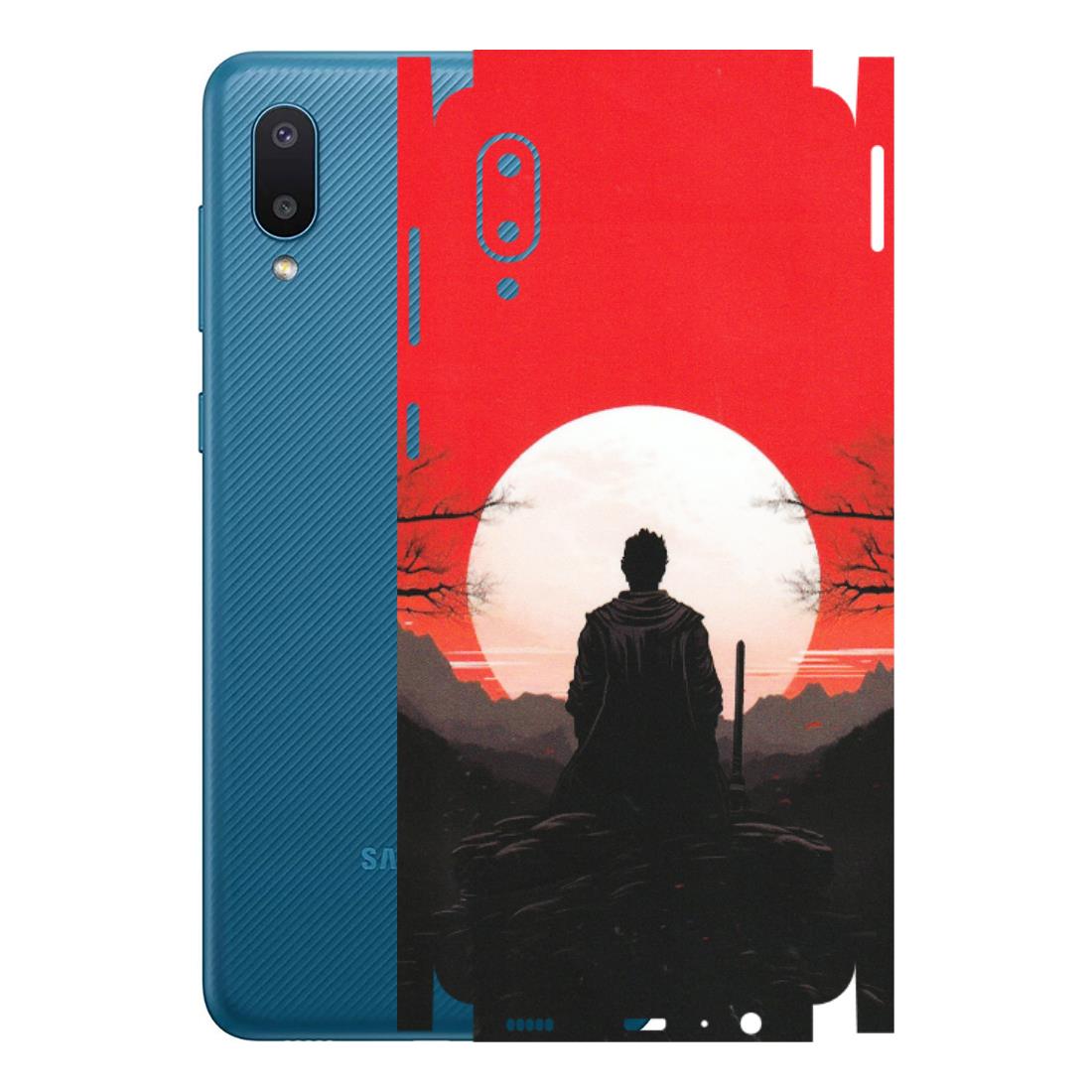 Samsung M/F/Note/Flip and C Phone Skins (All Models) - Samurai Anime - Matte Finish (M-141) Samsung Galaxy M02