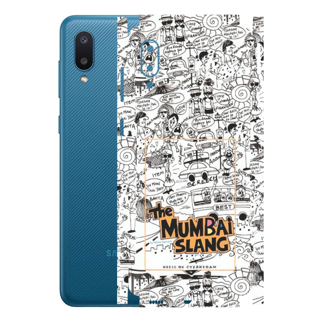 Samsung M/F/Note/Flip and C Phone Skins (All Models) - The Mumbai Slang - Matte Finish (M-142) Samsung Galaxy M02