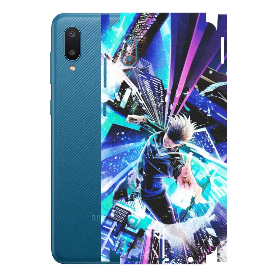 Samsung M/F/Note/Flip and C Phone Skins (All Models) - Manga Action Jujustu Kaisen Anime - Matte Finish (M-155) Samsung Galaxy M02