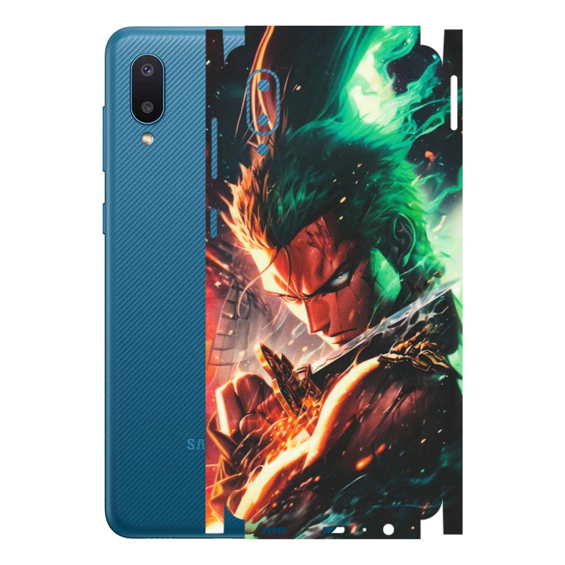 Samsung M/F/Note/Flip and C Phone Skins (All Models) - Anime Gojo Sword - Matte Finish (M-32) Samsung Galaxy M02