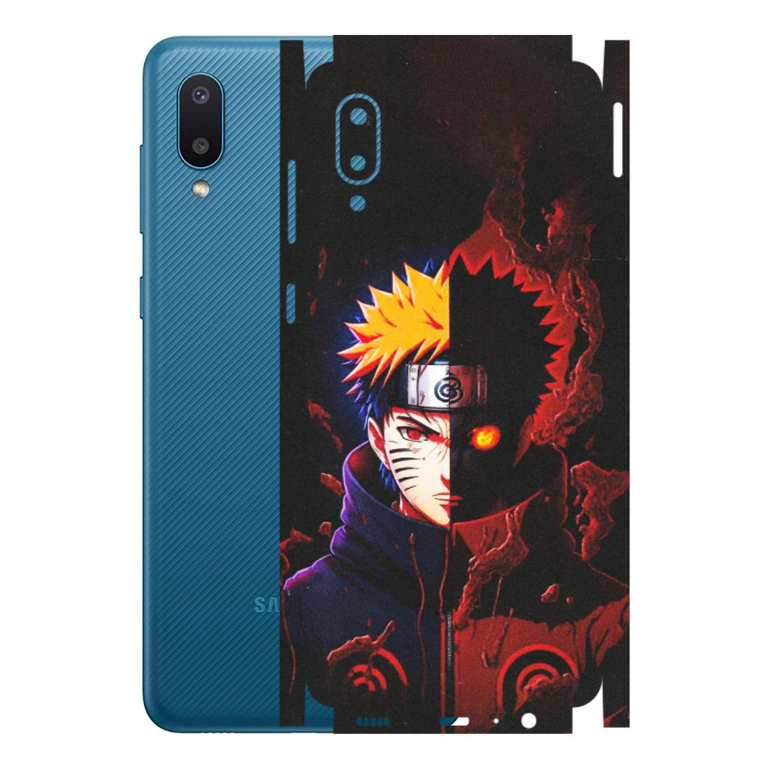 Samsung M/F/Note/Flip and C Phone Skins (All Models) - Naruto X Evil - Matte Finish (M-70) Samsung Galaxy M02