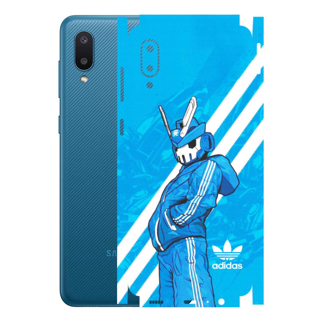 Samsung M/F/Note/Flip and C Phone Skins (All Models) - Battle of Adidas - Matte Finish (M-98) Samsung Galaxy M02