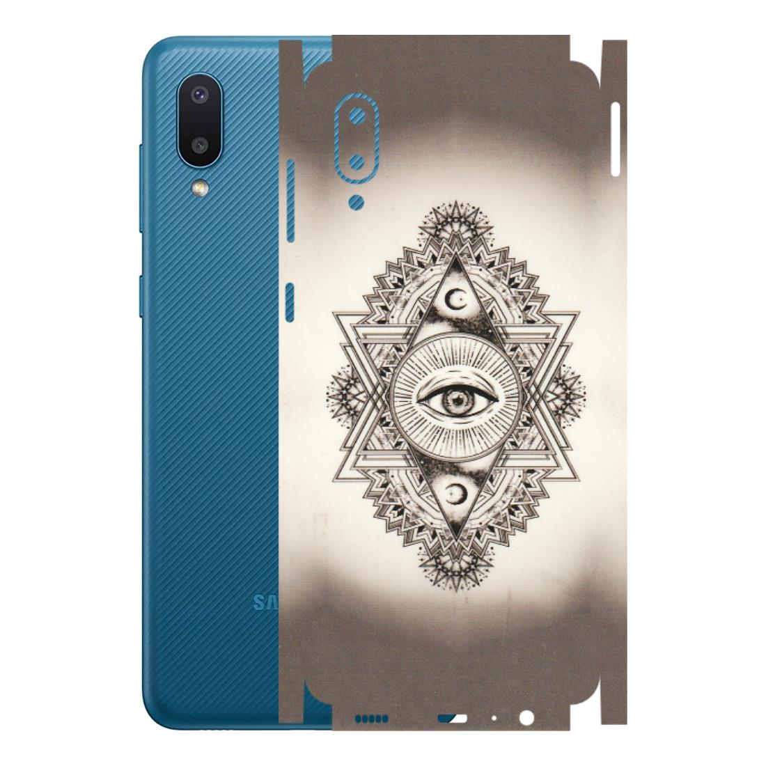 Samsung M/F/Note/Flip and C Phone Skins (All Models) - Illuminati Great Eye - Transparent Finish (T-14) Samsung Galaxy M02
