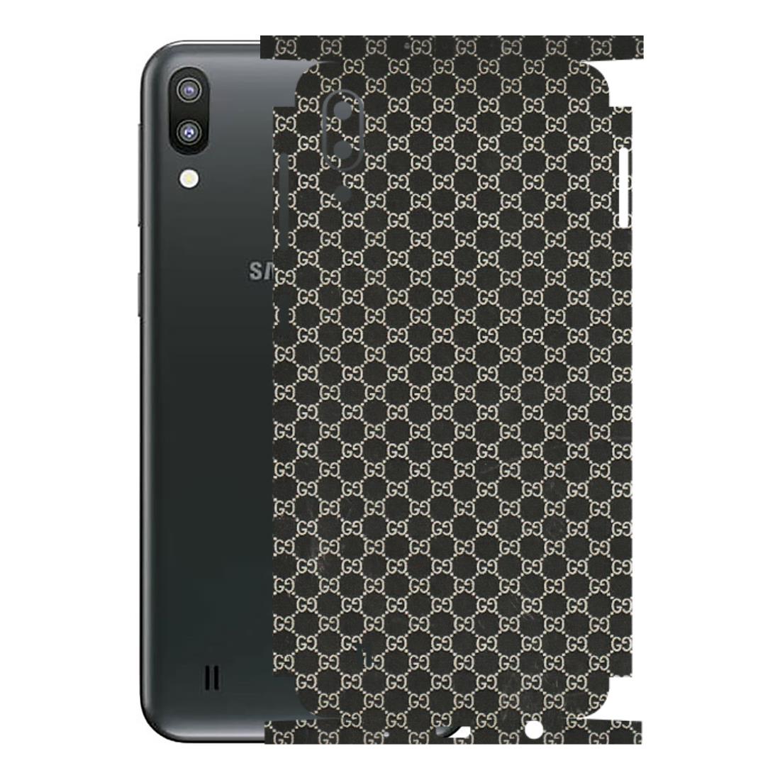 Samsung M/F/Note/Flip and C Phone Skins (All Models) - Black G Print - 3D Embossed Finish (L-109) Samsung Galaxy M10