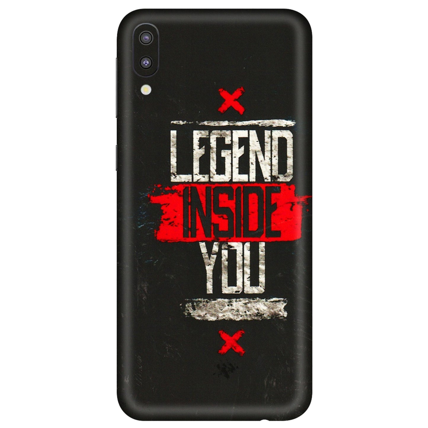 Samsung M/F/Note/Flip and C Phone Skins (All Models) - Legend Inside You - 3D Embossed Finish (L-186) Samsung Galaxy M10