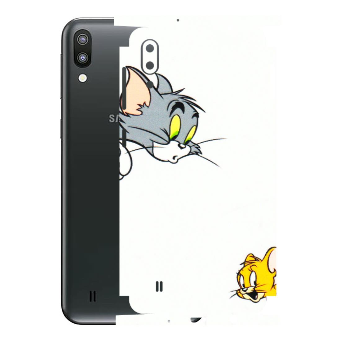 Samsung M/F/Note/Flip and C Phone Skins (All Models) - Cute Tom And Jerry - 3D Embossed Finish (L-220) Samsung Galaxy M10