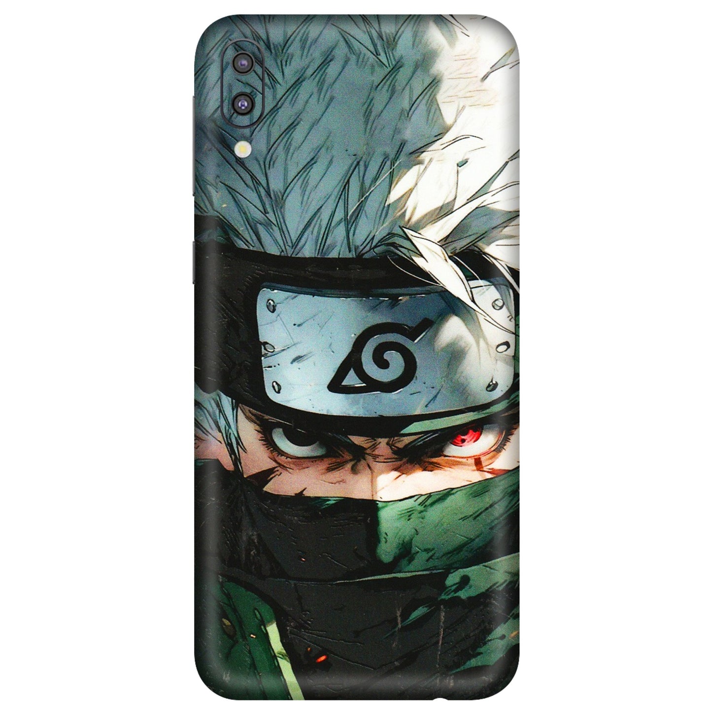 Samsung M/F/Note/Flip and C Phone Skins (All Models) - Kakashi Red Eye Focus - 3D Embossed Finish (L-227) Samsung Galaxy M10