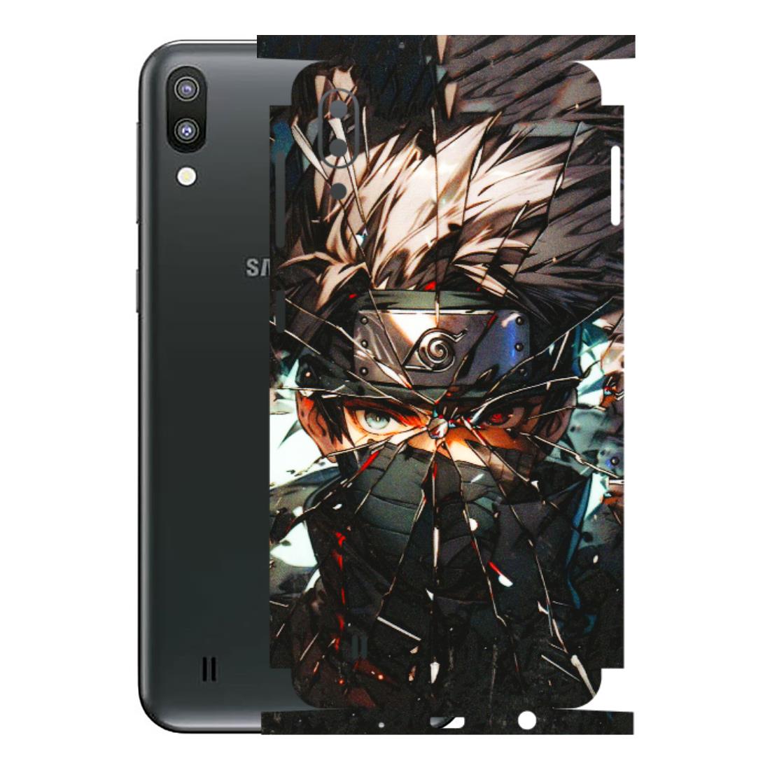 Samsung M/F/Note/Flip and C Phone Skins (All Models) - Kakashi Shattered Glass Effect - 3D Embossed Finish (L-237) Samsung Galaxy M10