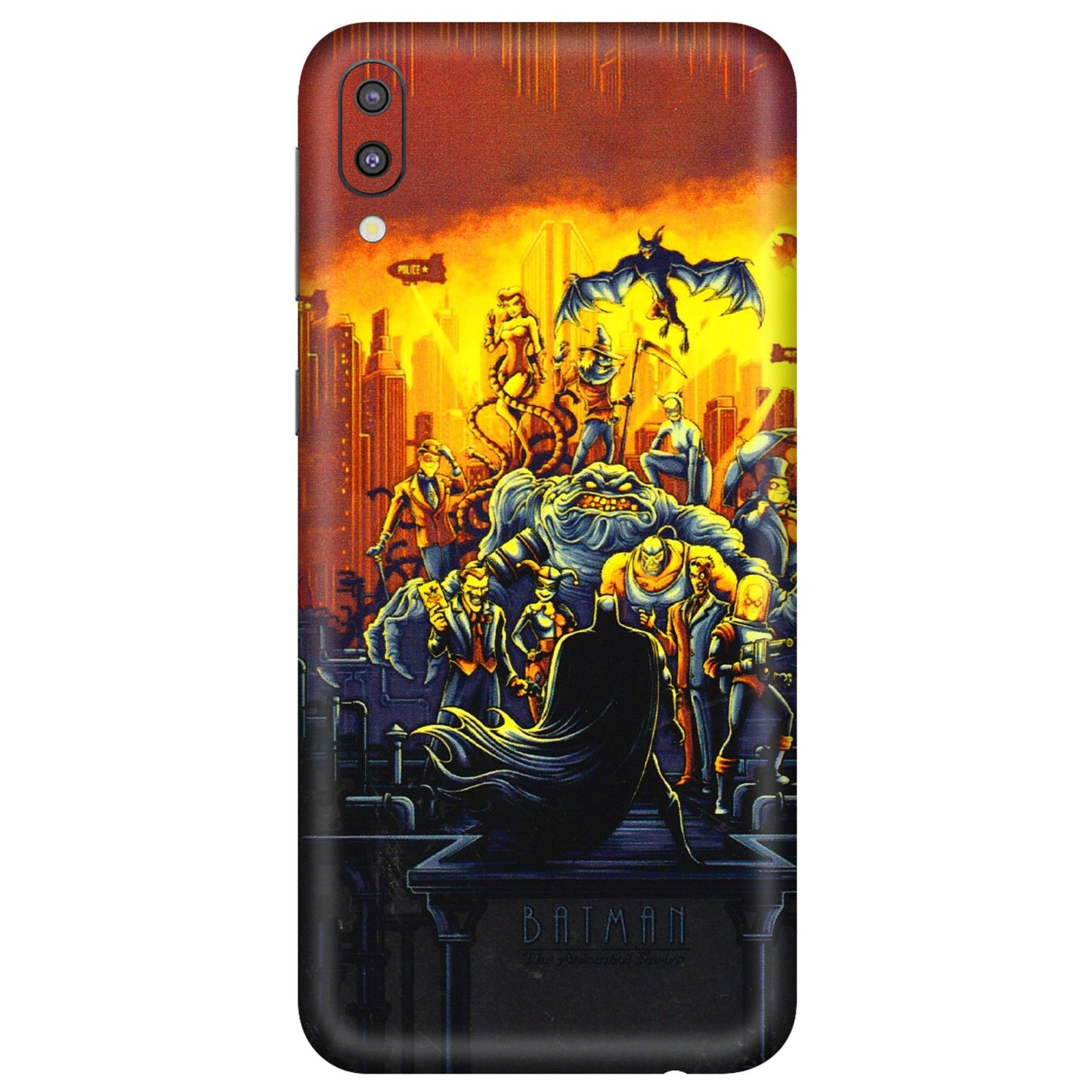 Samsung M/F/Note/Flip and C Phone Skins (All Models) - Games Doodles - 3D Embossed Finish (L-24) Samsung Galaxy M10