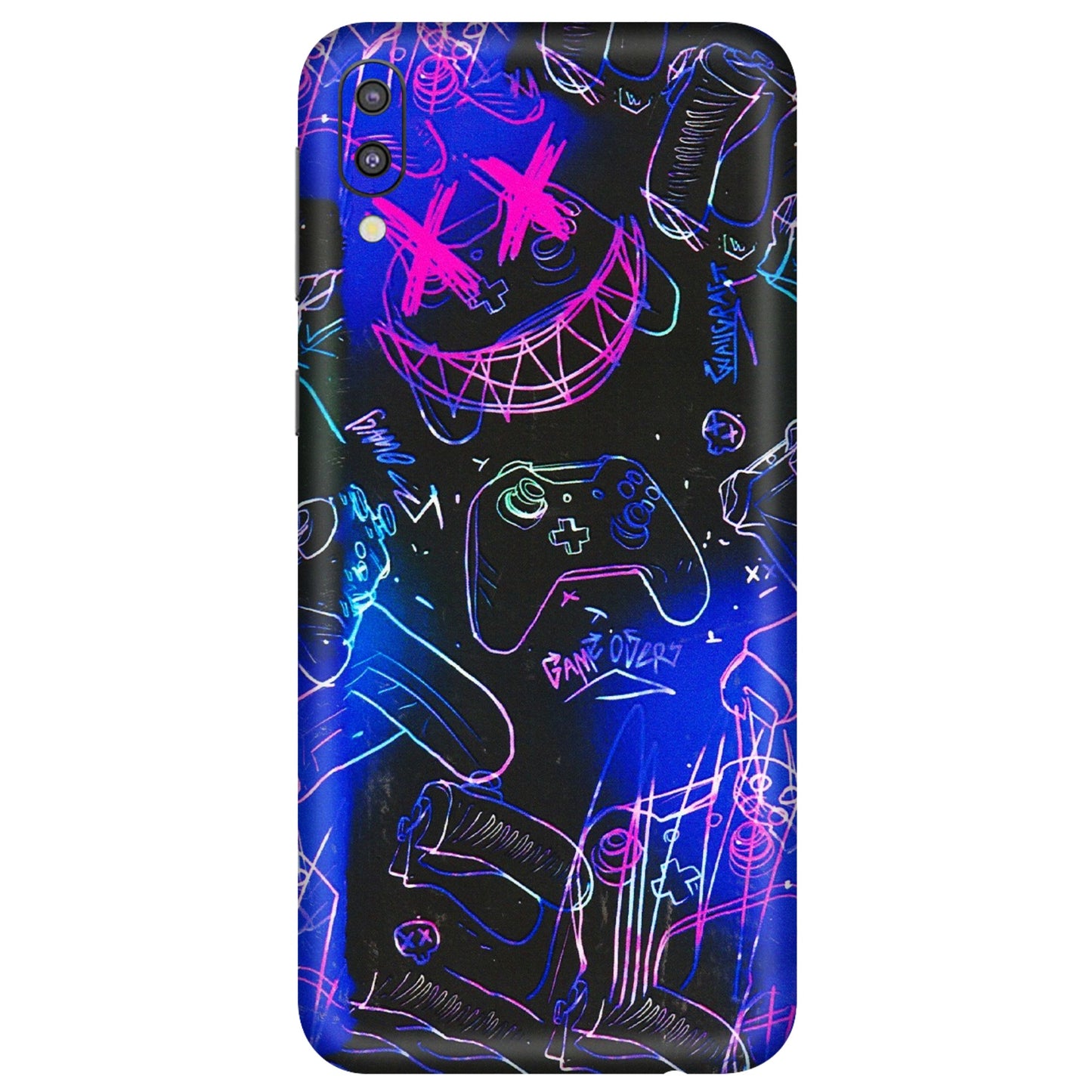 Samsung M/F/Note/Flip and C Phone Skins (All Models) - Gamers Paradise - 3D Embossed Finish (L-258) Samsung Galaxy M10