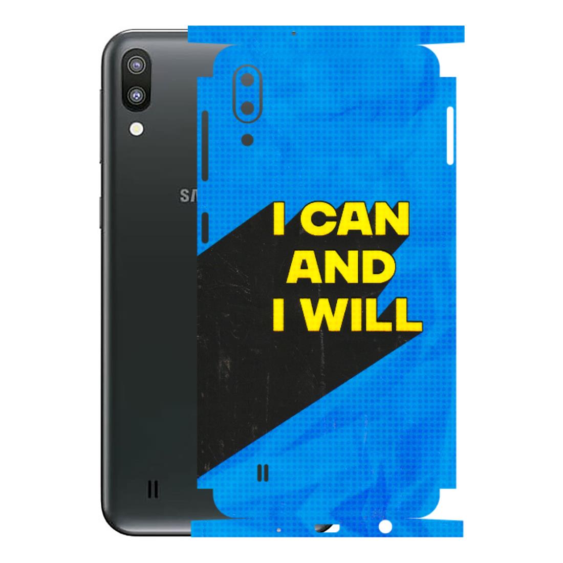 Samsung M/F/Note/Flip and C Phone Skins (All Models) - I Can And I Will - 3D Embossed Finish (L-281) Samsung Galaxy M10