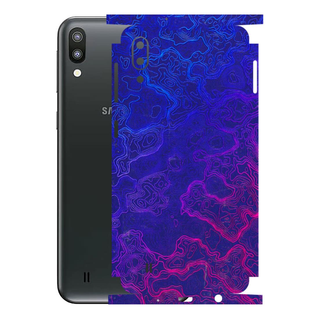 Samsung M/F/Note/Flip and C Phone Skins (All Models) - Purple Ripples Swirl - 3D Embossed Finish (L-314) Samsung Galaxy M10