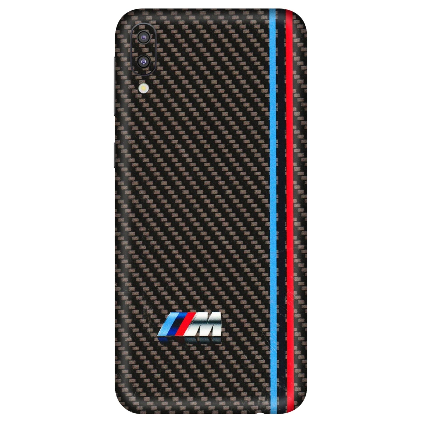 Samsung M/F/Note/Flip and C Phone Skins (All Models) - BM Carbon Fiber Feels - 3D Embossed Finish (L-38) Samsung Galaxy M10