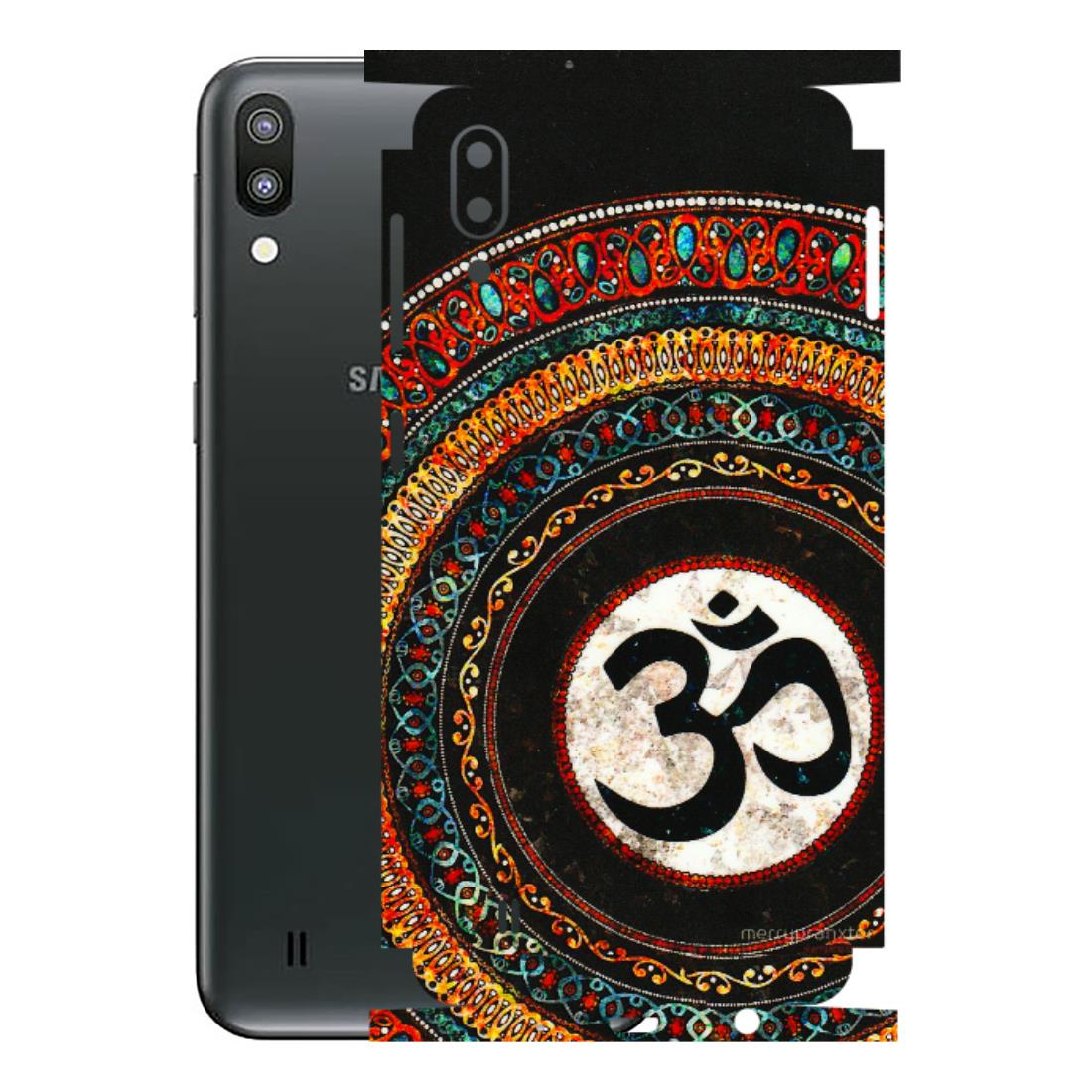 Samsung M/F/Note/Flip and C Phone Skins (All Models) - Aum Chant Abstract - 3D Embossed Finish (L-42) Samsung Galaxy M10