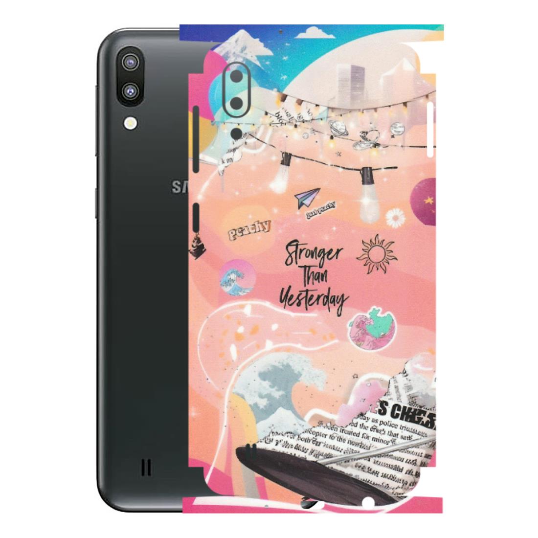 Samsung M/F/Note/Flip and C Phone Skins (All Models) - Stronger Then Yesterday - Matte Finish (M-128) Samsung Galaxy M10