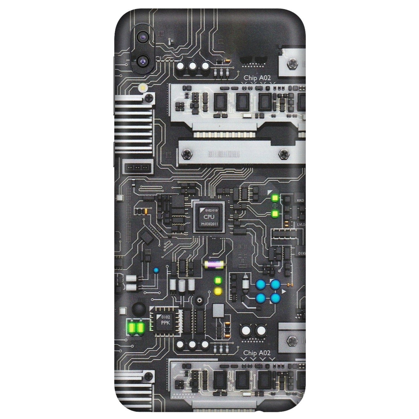 Samsung M/F/Note/Flip and C Phone Skins (All Models) - Motherboard Internals - Matte Finish (M-135) Samsung Galaxy M10