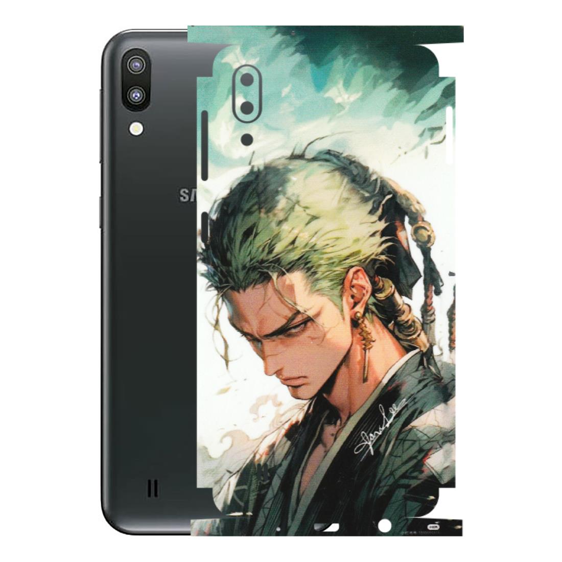 Samsung M/F/Note/Flip and C Phone Skins (All Models) - New Roronoa Zoro One Picece Anime - Matte Finish (M-140) Samsung Galaxy M10
