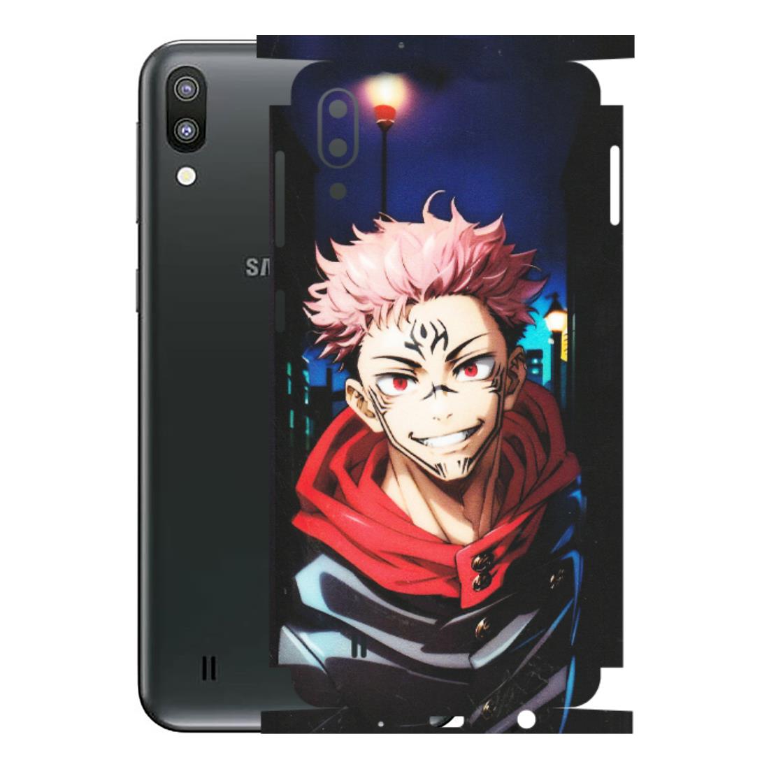 Samsung M/F/Note/Flip and C Phone Skins (All Models) - Yuji Itadori Funny Face Anime - Matte Finish (M-152) Samsung Galaxy M10
