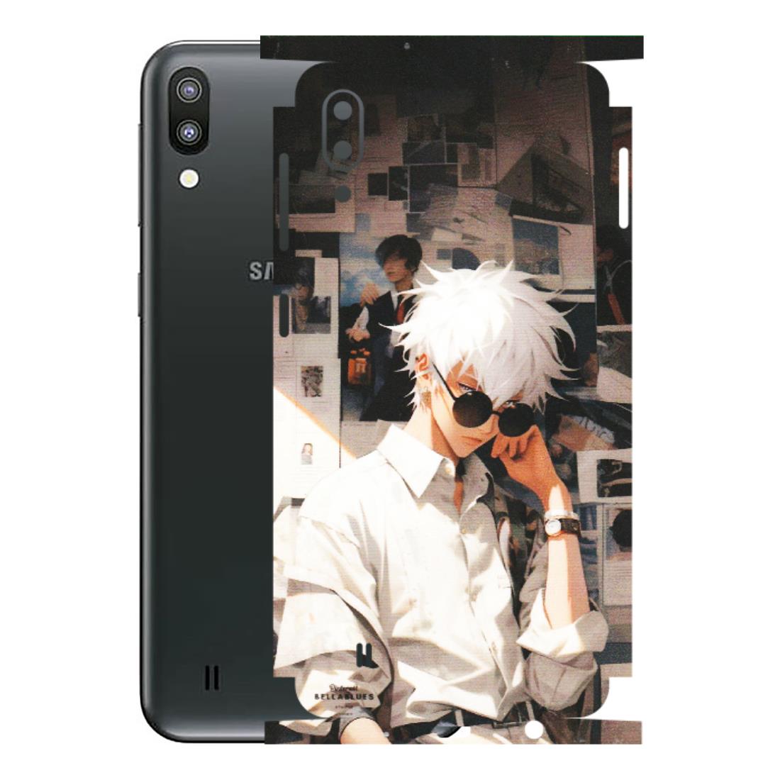 Samsung M/F/Note/Flip and C Phone Skins (All Models) - Gojo Satoru Jujustu Kaisen Anime - Matte Finish (M-156) Samsung Galaxy M10