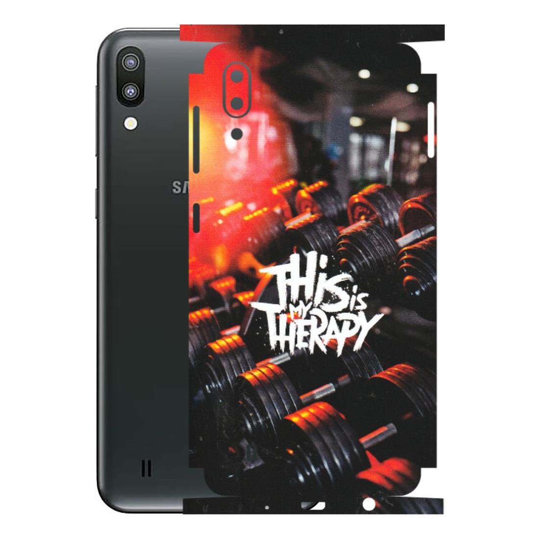 Samsung M/F/Note/Flip and C Phone Skins (All Models) - GYM Lover Therapy - Matte Finish (M-160) Samsung Galaxy M10