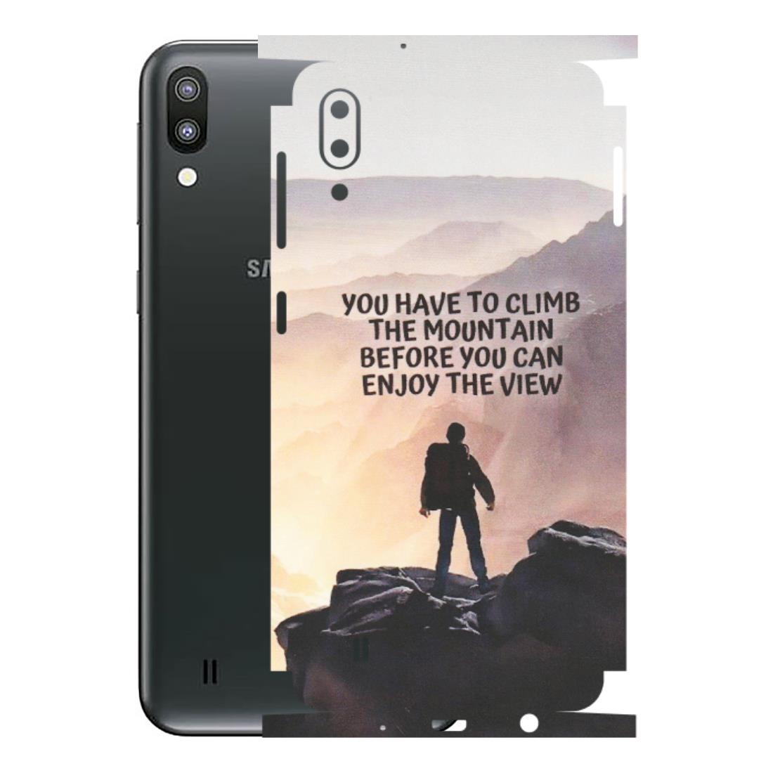 Samsung M/F/Note/Flip and C Phone Skins (All Models) - Motivational Hiking Mountain - Matte Finish (M-28) Samsung Galaxy M10