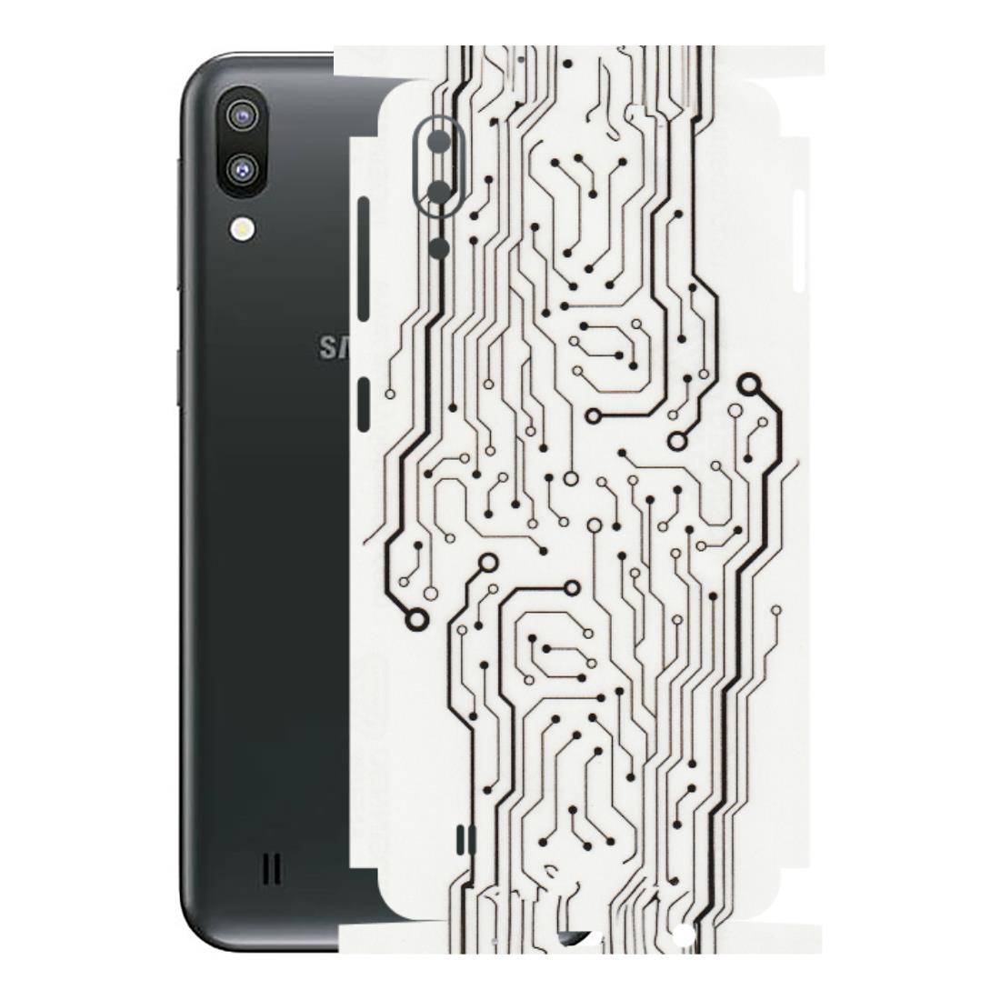 Samsung M/F/Note/Flip and C Phone Skins (All Models) - Tech Circuits - Transparent Finish (T-03) Samsung Galaxy M10