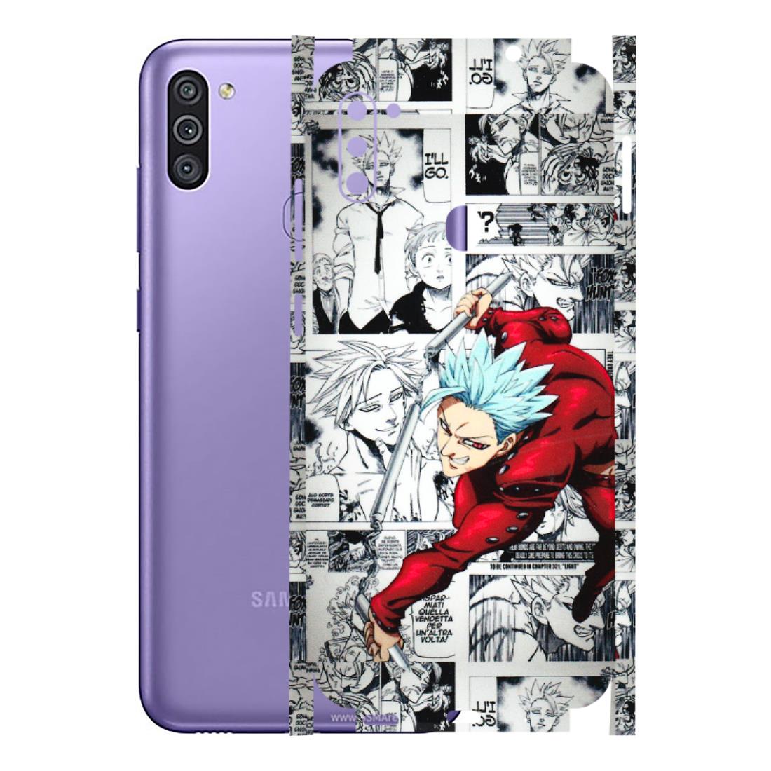Samsung M/F/Note/Flip and C Phone Skins (All Models) - Anime Comic - 3D Embossed Finish (L-192) Samsung Galaxy M11