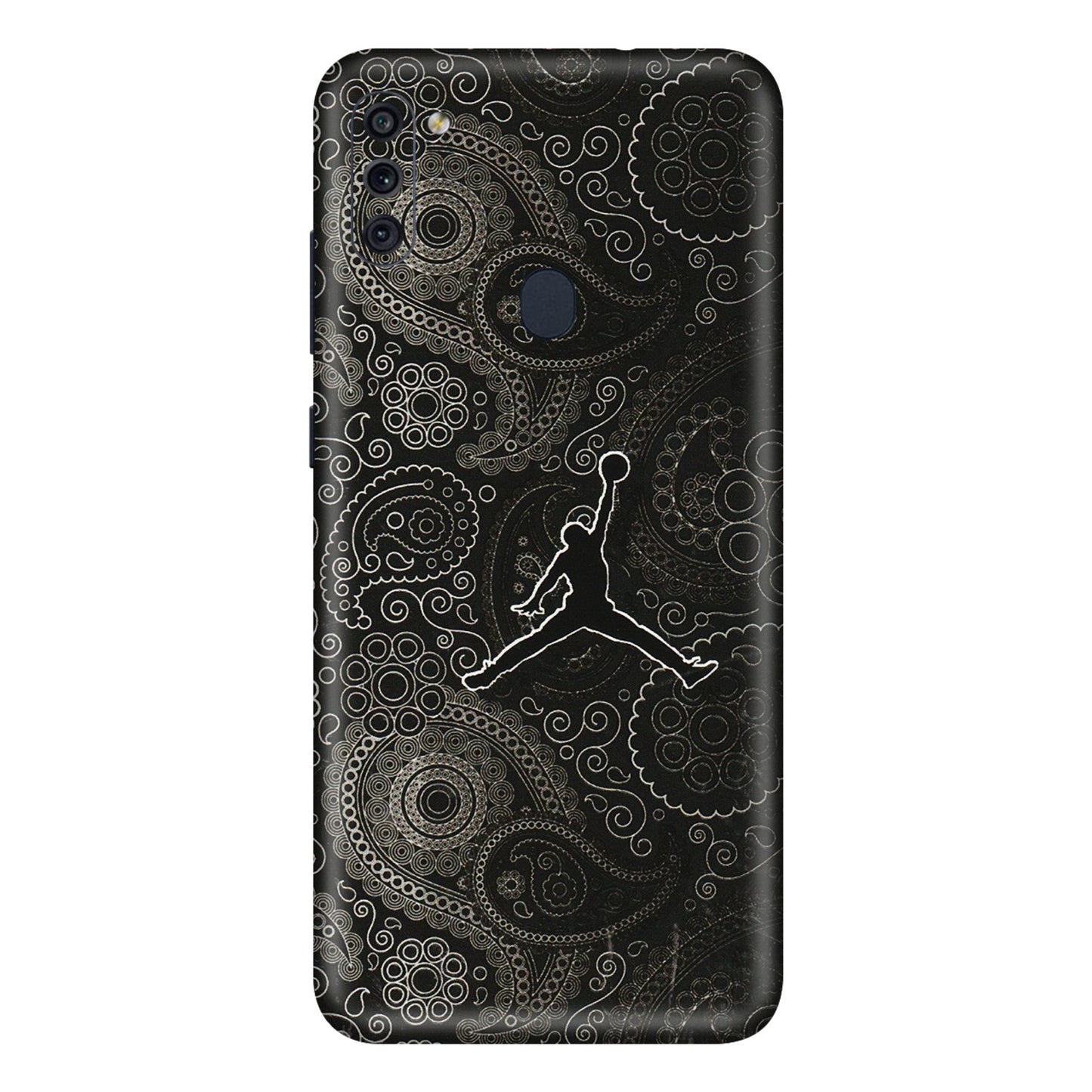 Samsung M/F/Note/Flip and C Phone Skins (All Models) - Basketball Player Artwork - 3D Embossed Finish (L-215) Samsung Galaxy M11
