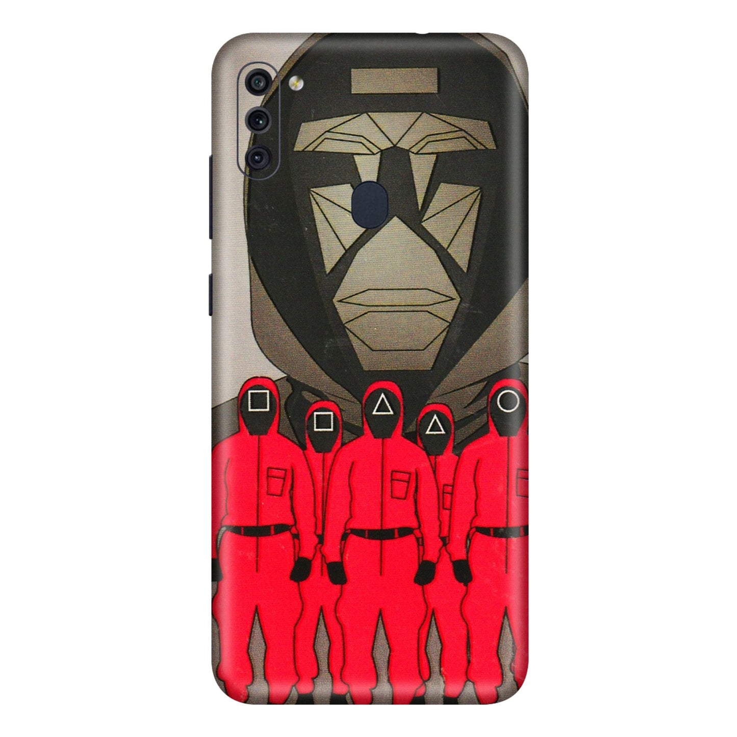 Samsung M/F/Note/Flip and C Phone Skins (All Models) - Squid Game Hero - 3D Embossed Finish (L-245) Samsung Galaxy M11