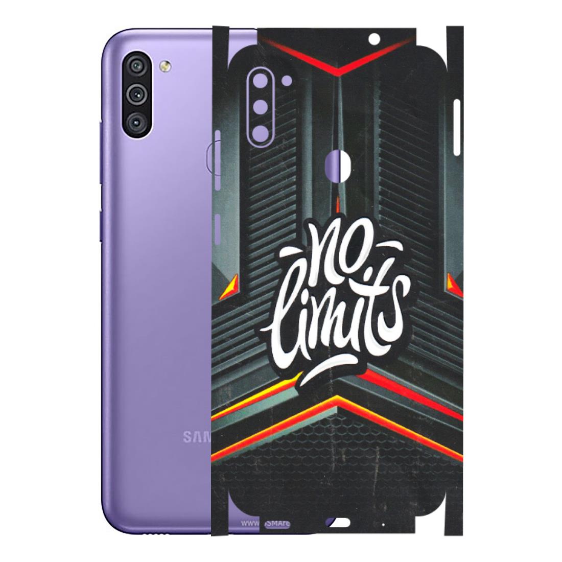 Samsung M/F/Note/Flip and C Phone Skins (All Models) - No Limits - 3D Embossed Finish (L-286) Samsung Galaxy M11
