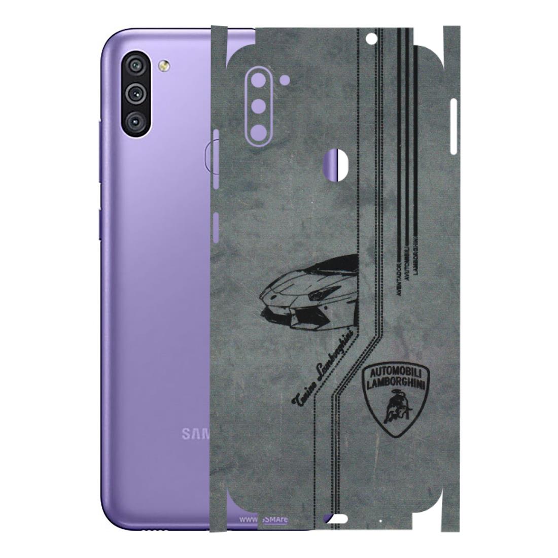 Samsung M/F/Note/Flip and C Phone Skins (All Models) - New Lamborgini Aventador - 3D Embossed Finish (L-321) Samsung Galaxy M11