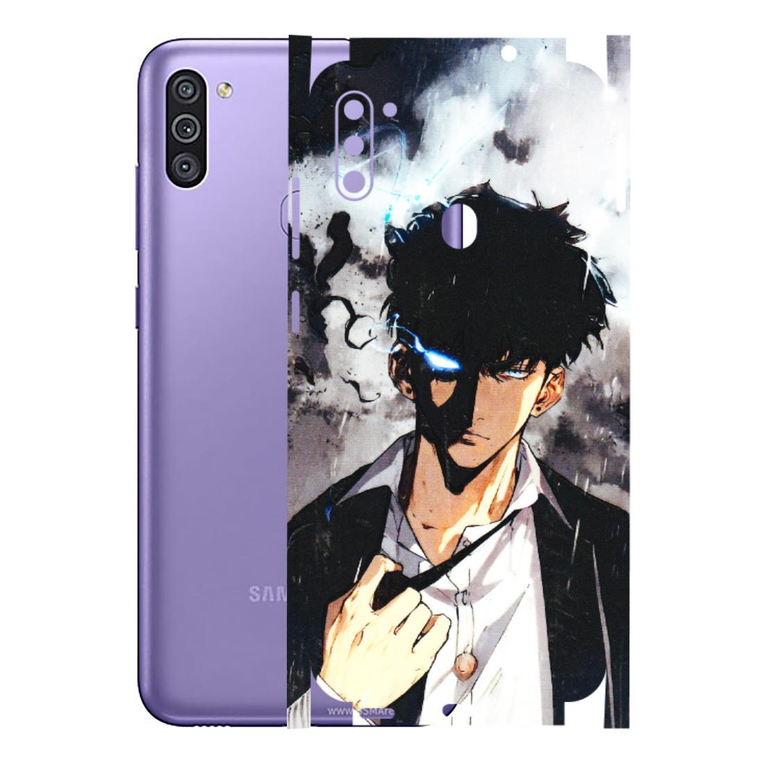 Samsung M/F/Note/Flip and C Phone Skins (All Models) - Sung Jinwoo Manhwa Anime - 3D Embossed Finish (L-328) Samsung Galaxy M11