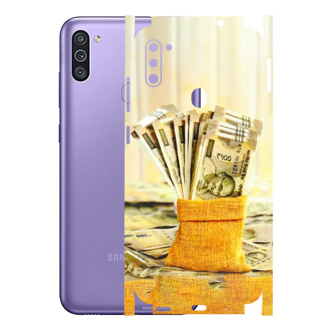 Samsung M/F/Note/Flip and C Phone Skins (All Models) - Show Me The Money - 3D Embossed Finish (L-52) Samsung Galaxy M11