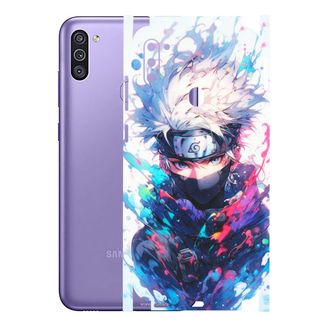 Samsung M/F/Note/Flip and C Phone Skins (All Models) - Naruto Face Mask - Matte Finish (M-03) Samsung Galaxy M11
